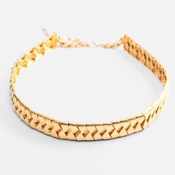 Zara Accessories - 🌹NWT. Zara Golden Metallic Braided Belt. Size 32.